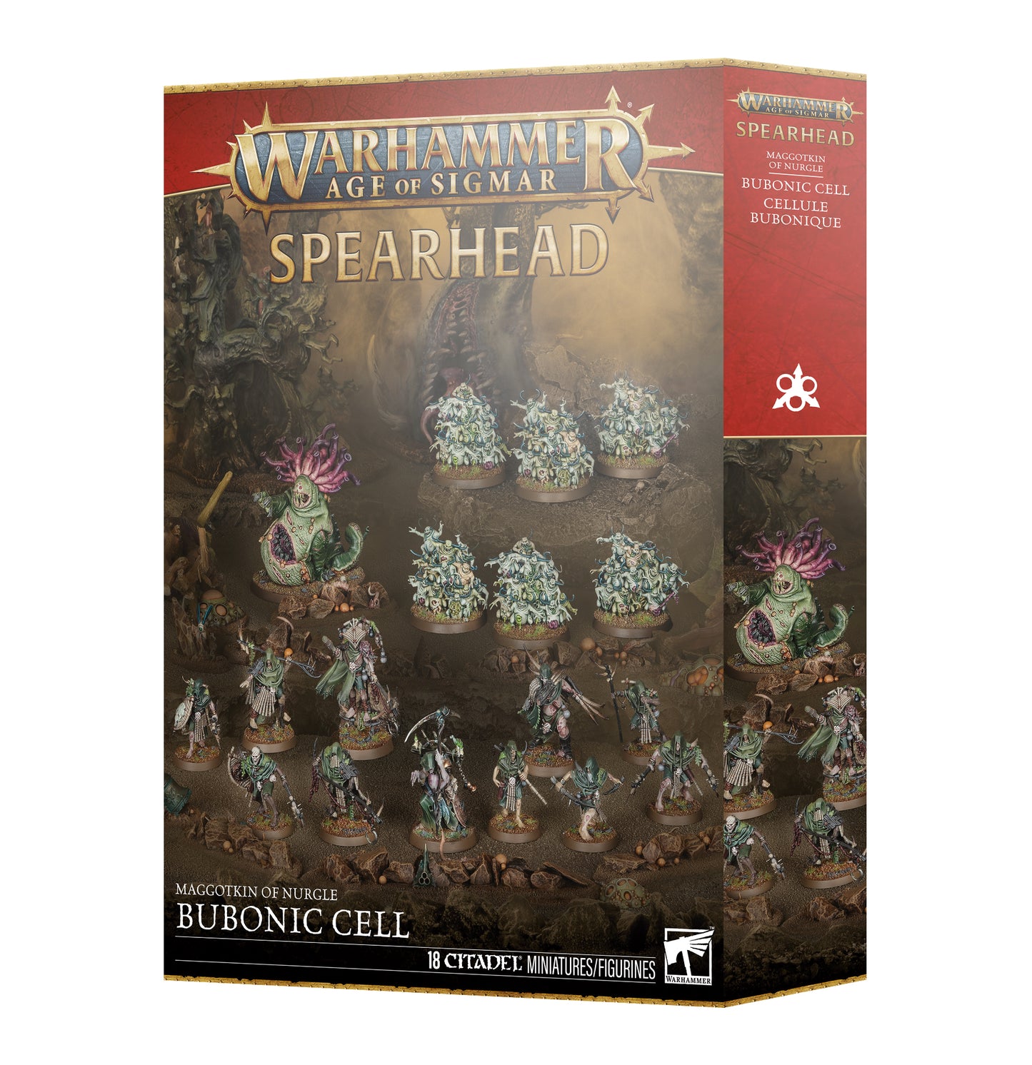 SPEARHEAD: MAGGOTKIN OF NURGLE: BUBONIC CELL - Mighty Melee Games