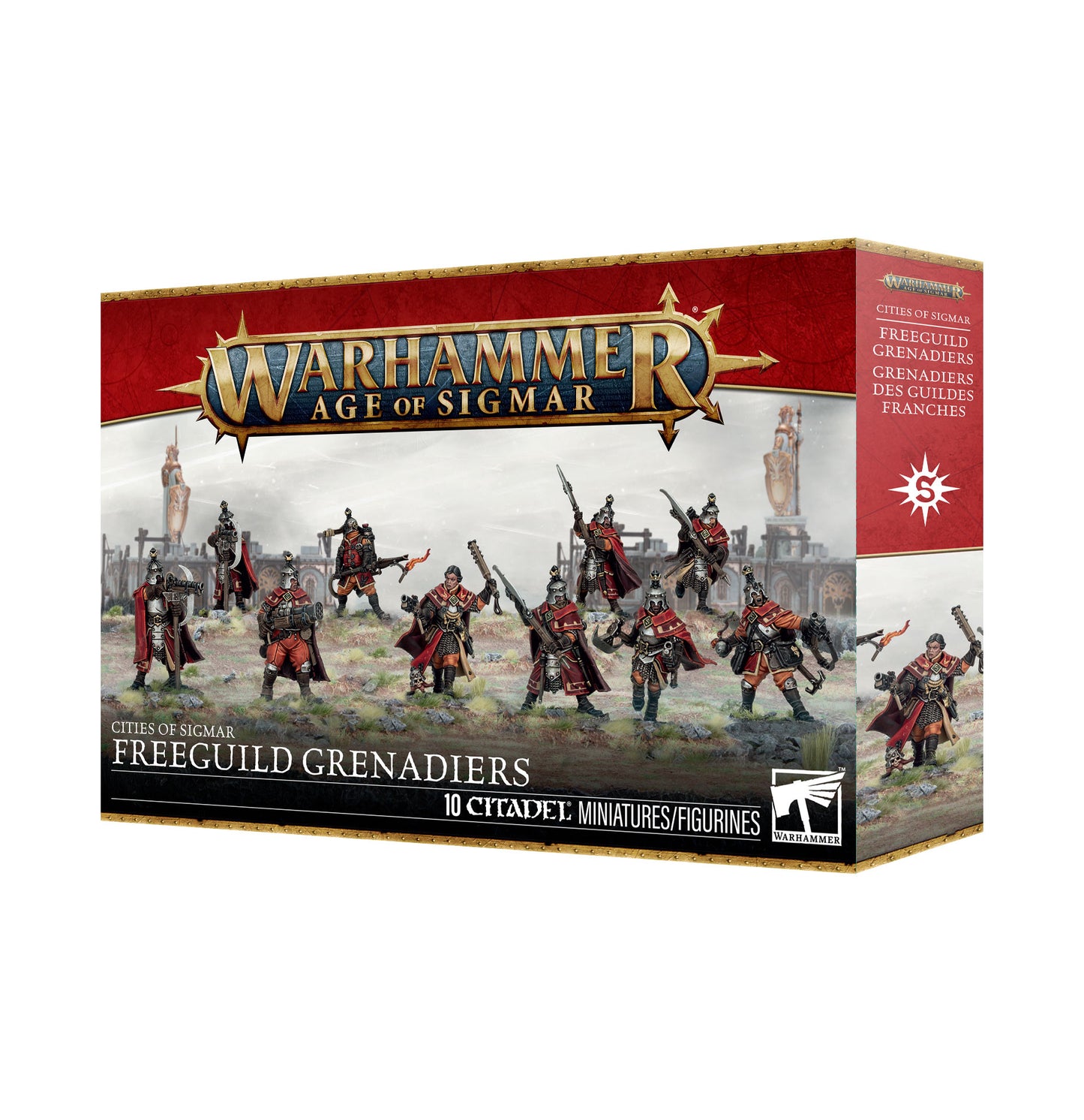 Cities Of Sigmar: Freeguild Grenadiers at Mighty Melee Games
