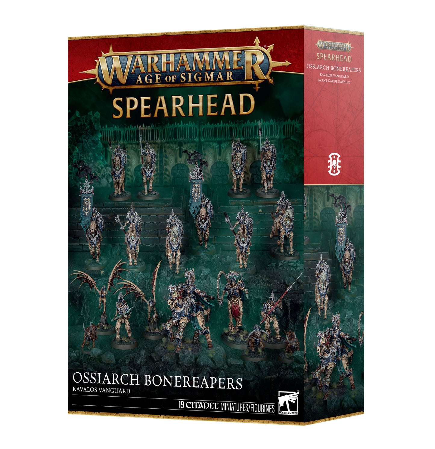 SPEARHEAD: OSSIARCH BONEREAPERS: KAVALOS VANGUARD - Mighty Melee Games