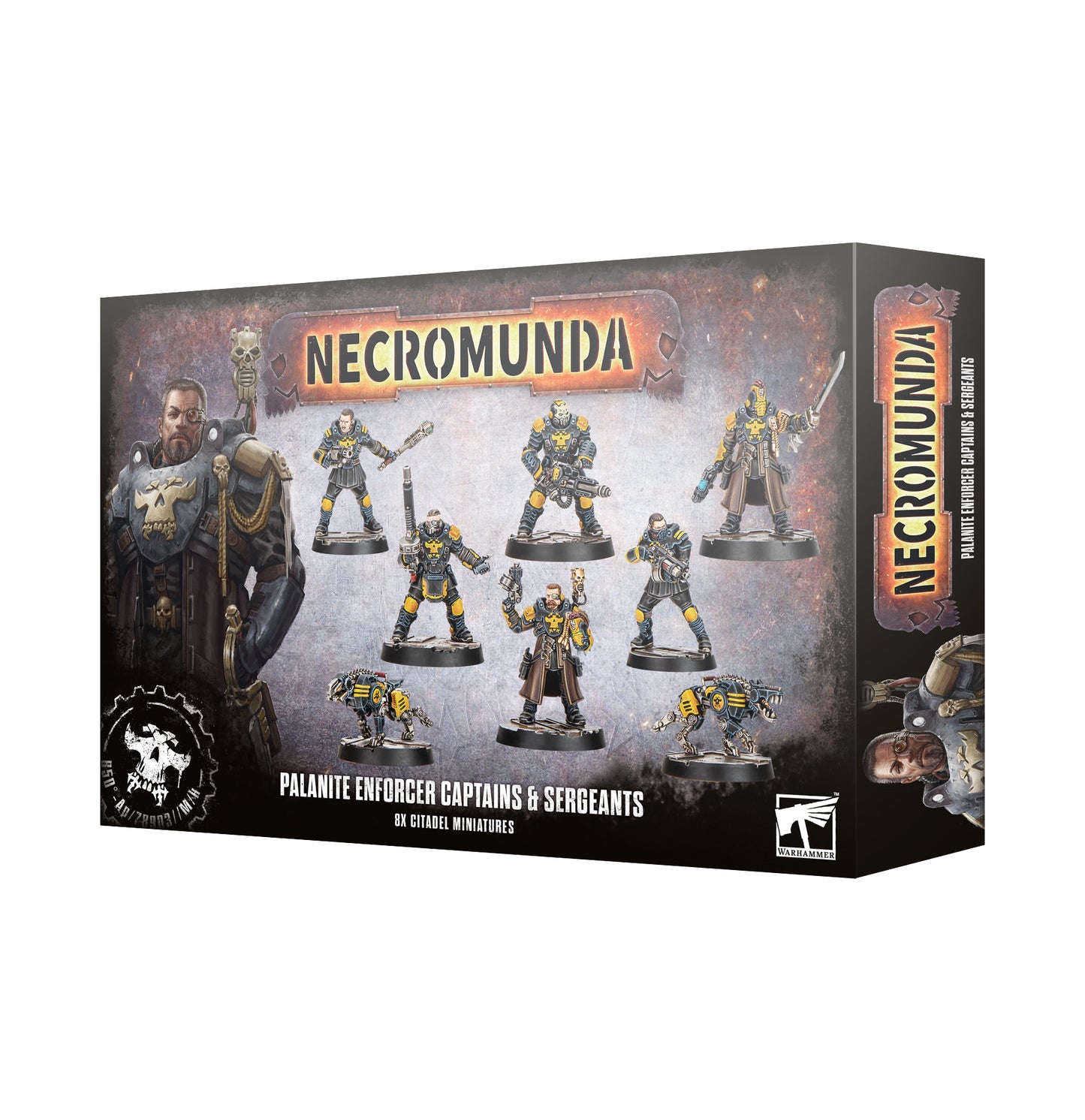 PALANITE ENFORCER CAPTAINS & SERGEANTS - Mighty Melee Games