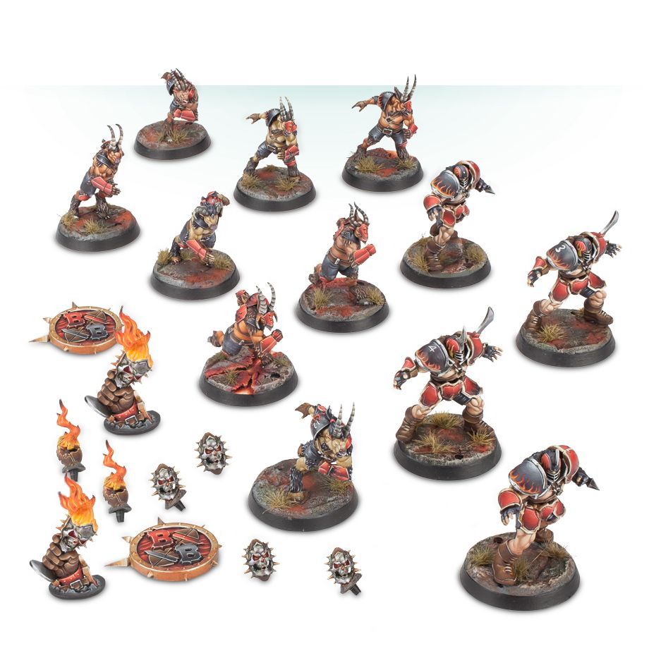 Blood Bowl: Chaos Chosen Team - Mighty Melee Games