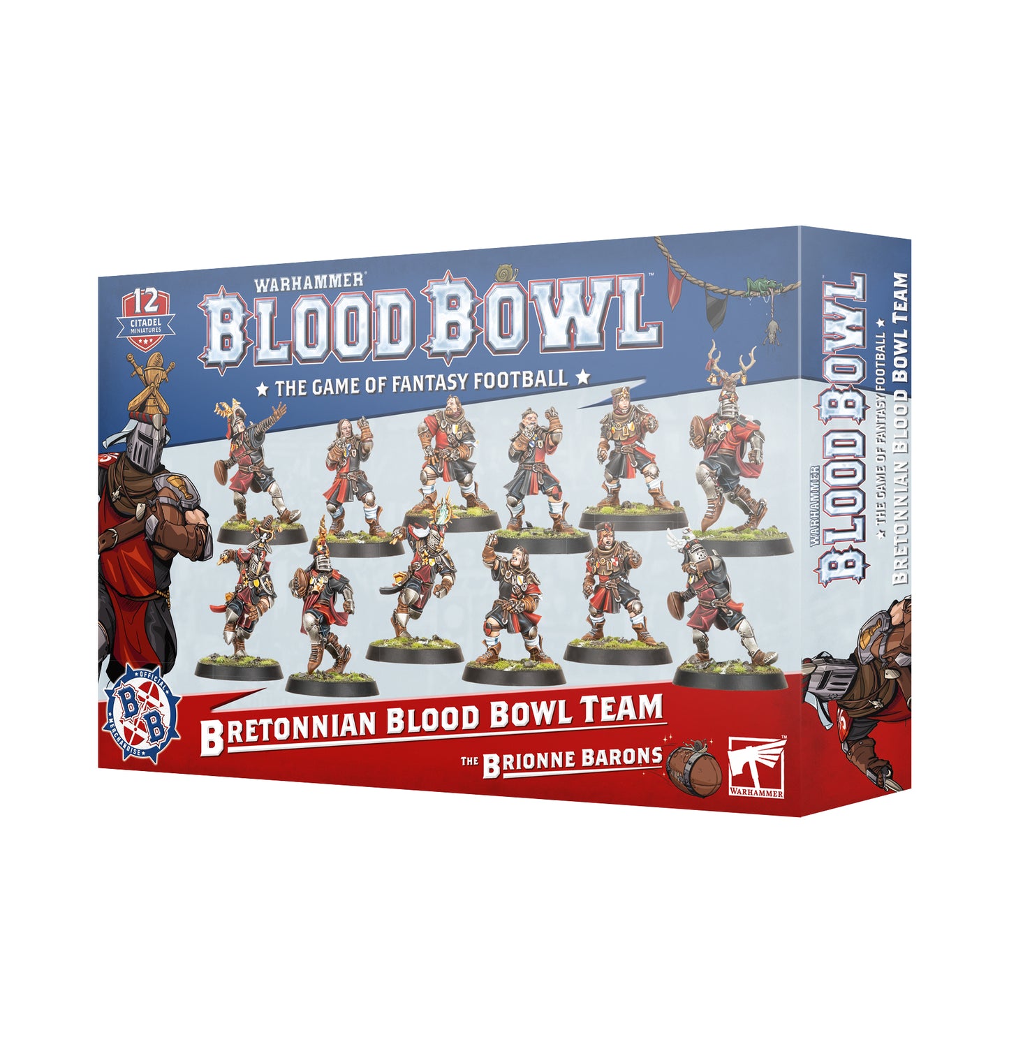 BLOOD BOWL: BRETONNIAN TEAM - Mighty Melee Games