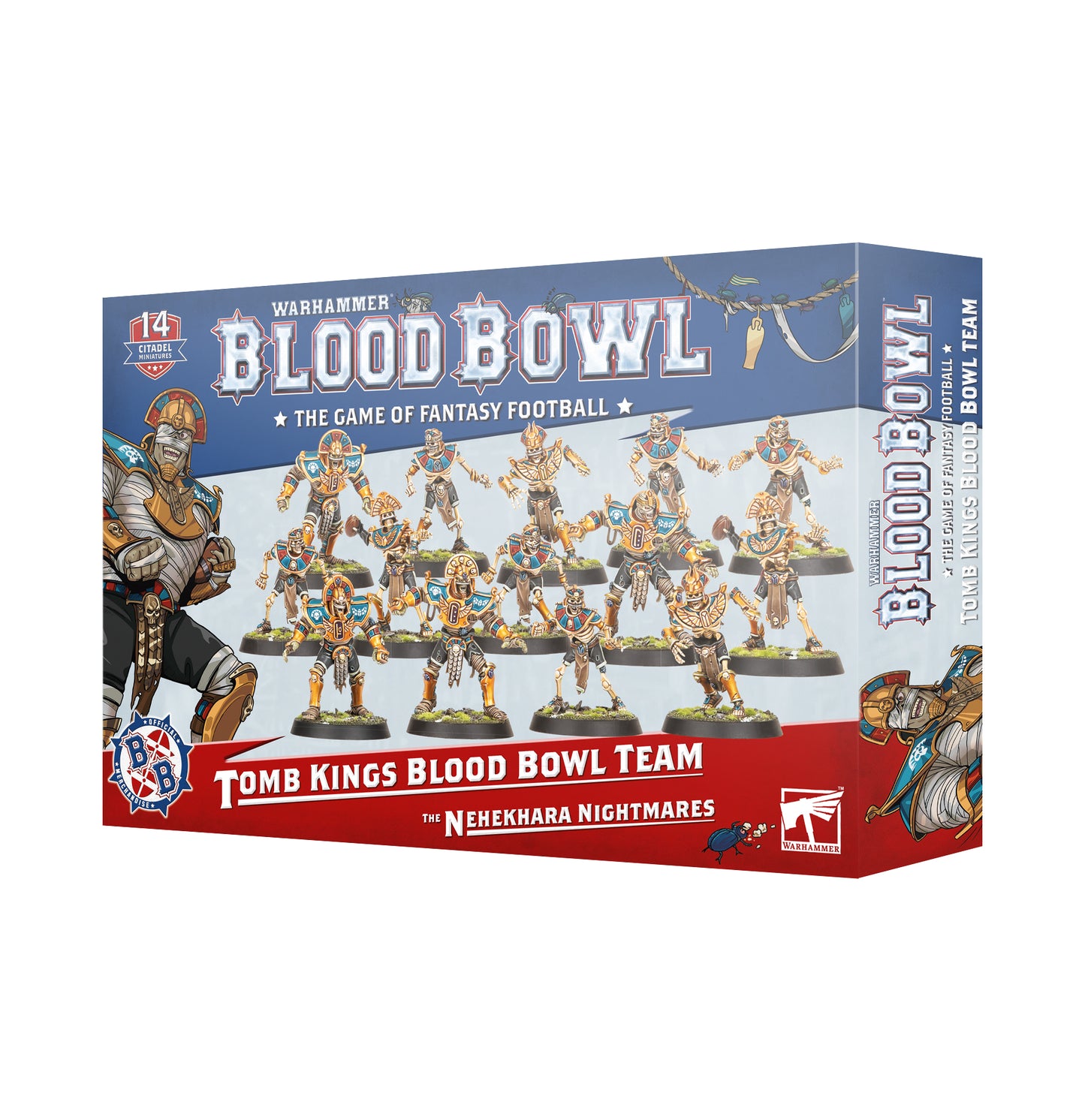 BLOOD BOWL: TOMB KINGS TEAM - Mighty Melee Games