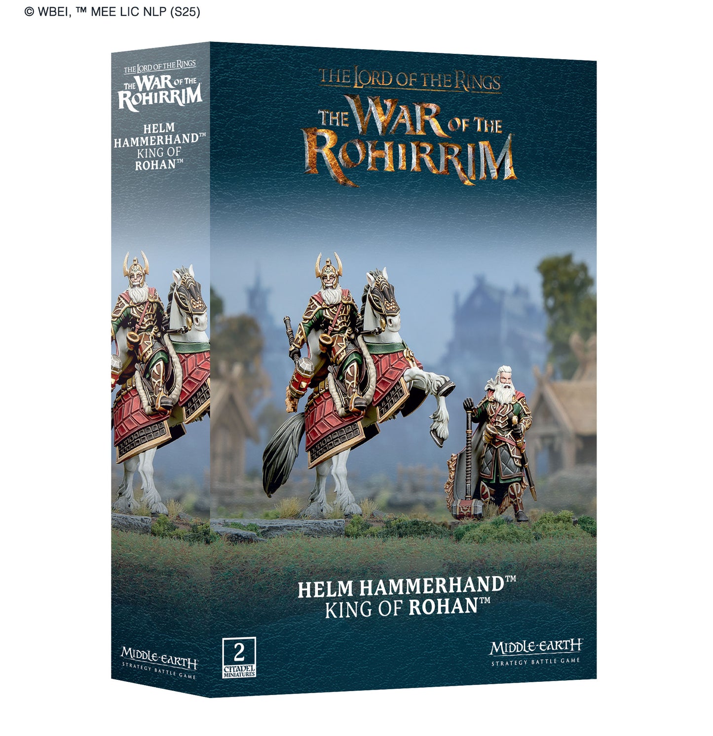 MIDDLE-EARTH SBG: HELM HAMMERHAND KING OF ROHAN - Mighty Melee Games