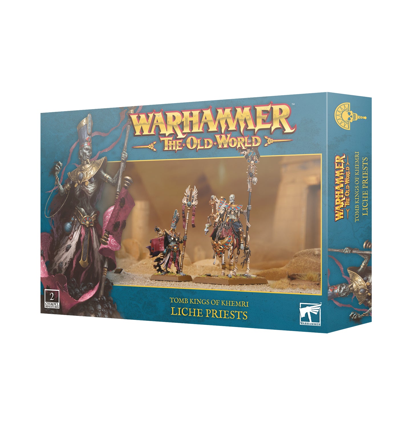 TOMB KINGS OF KHEMRI: LICHE PRIESTS - Mighty Melee Games