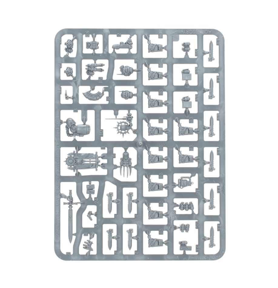 Warhammer 40K Legiones Astartes MKIII Tactical Squad miniatures by Games Workshop, showing 20 detailed space marine models.
