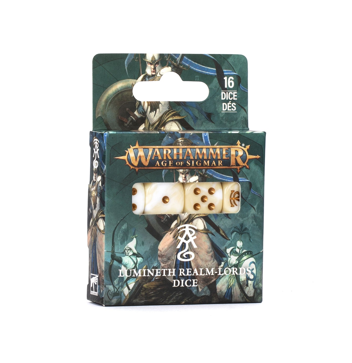 AGE OF SIGMAR: LUMINETH REALMLORDS DICE - Mighty Melee Games