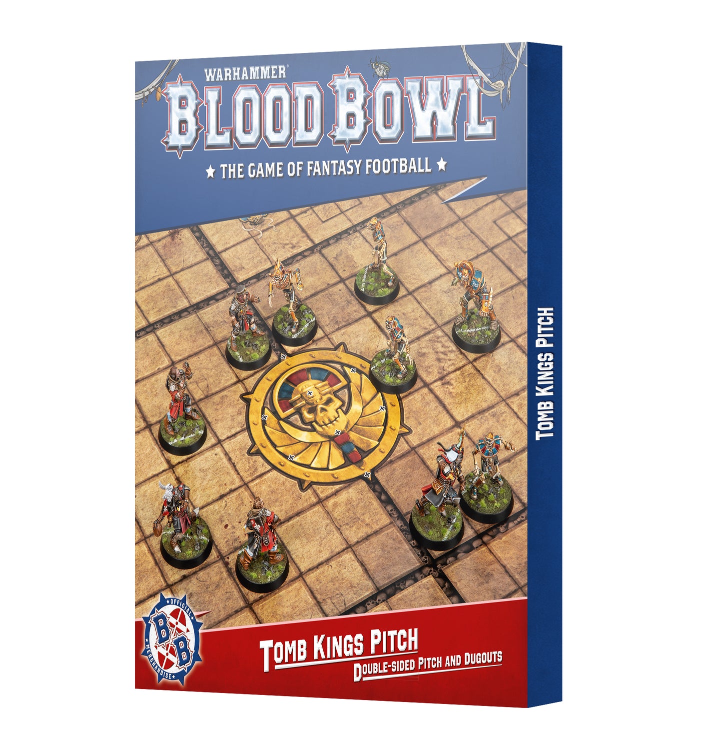 BLOOD BOWL: TOMB KINGS TEAM PITCH & DUGOUTS - Mighty Melee Games
