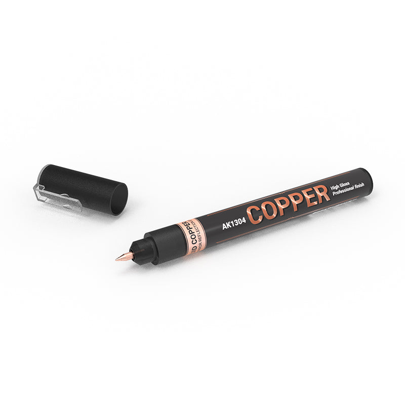 METALLIC LIQUID MARKER - COPPER - Mighty Melee Games