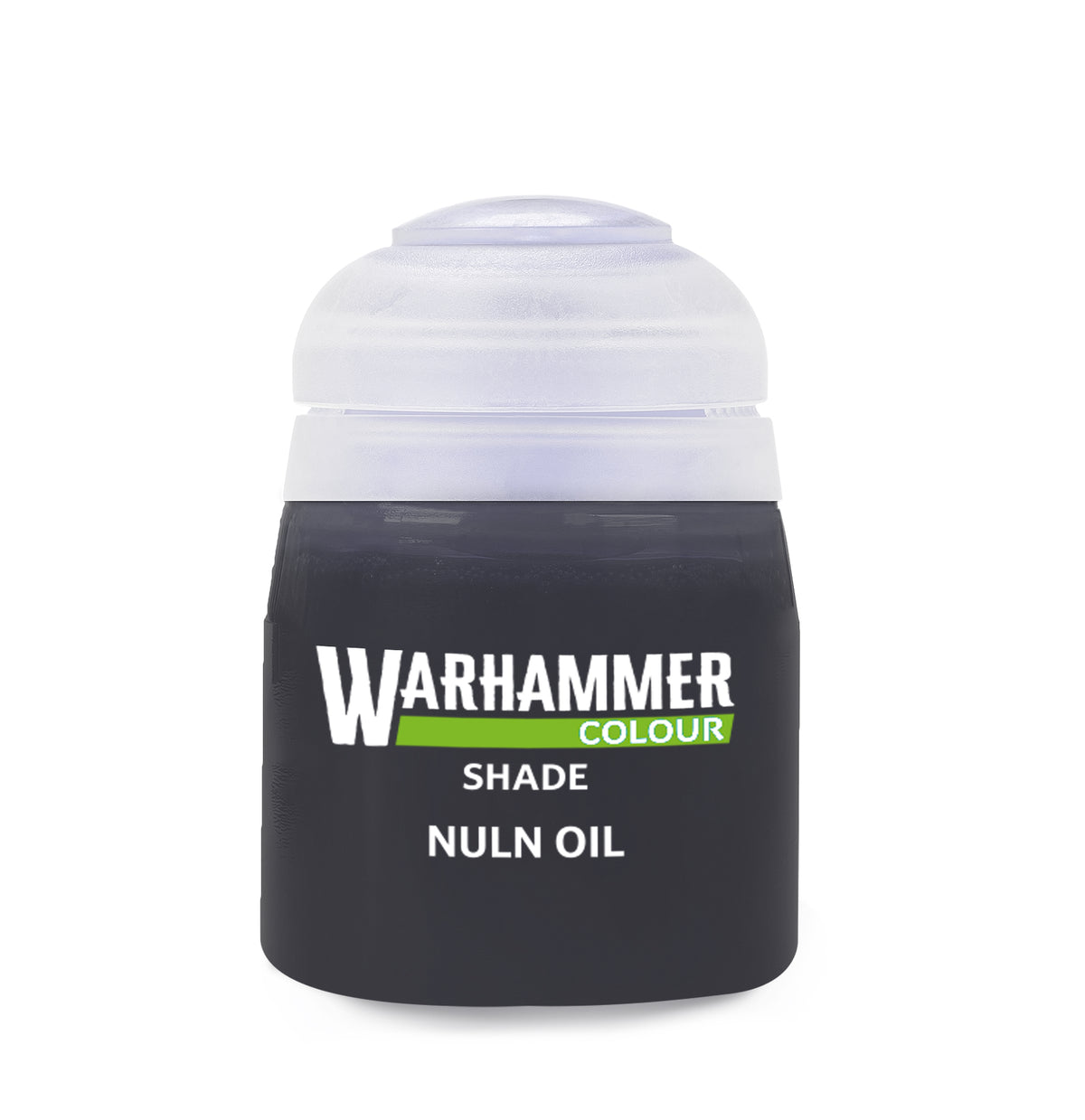 Warhammer Colour Shade: Nuln Oil, single 18ml pot