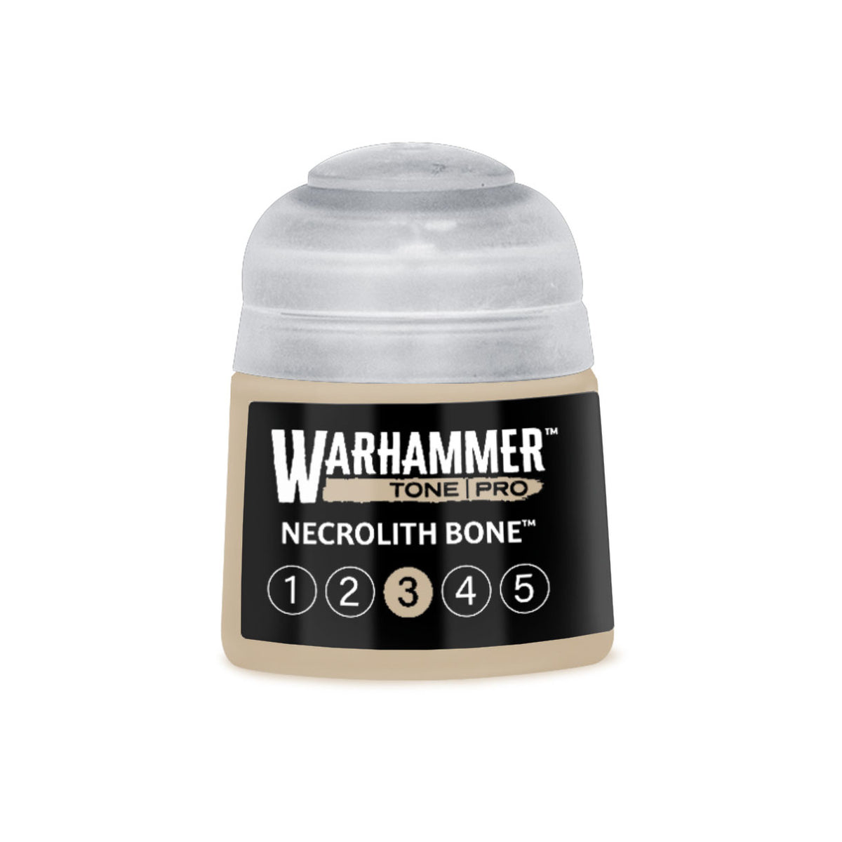 Warhammer Tone Pro: Necrolith Bone 3 12ml – individual pot