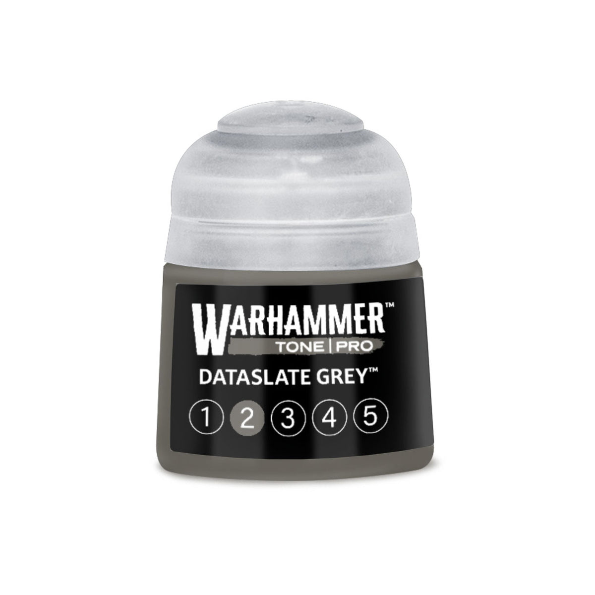 Warhammer Tone Pro: Dataslate Grey 2 12ml – individual pot