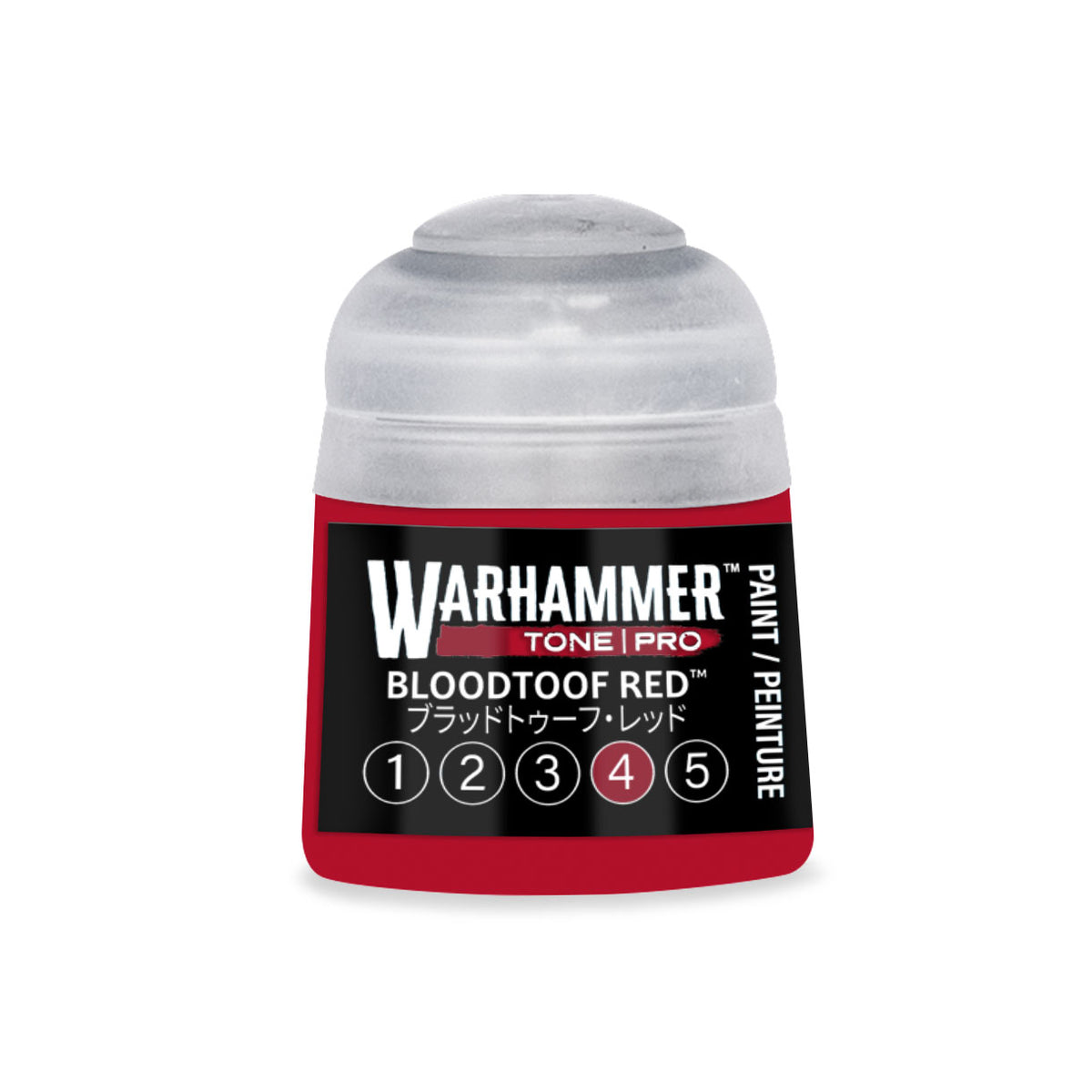 Warhammer Tone Pro: Bloodtoof Red 4 12ml – individual pot