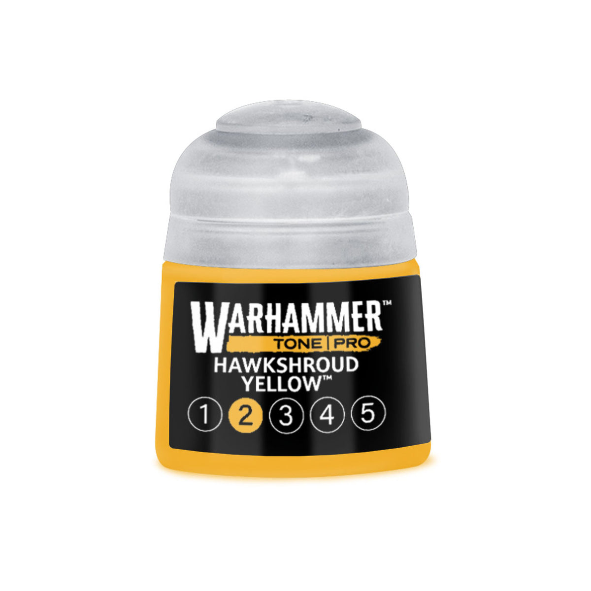 Warhammer Tone Pro: Hawkshroud Yellow 2 12ml – individual pot