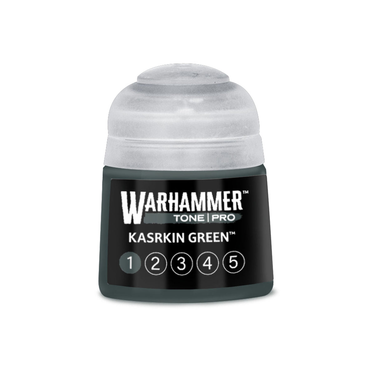 Warhammer Tone Pro: Kasrkin Green 1 12ml – individual pot