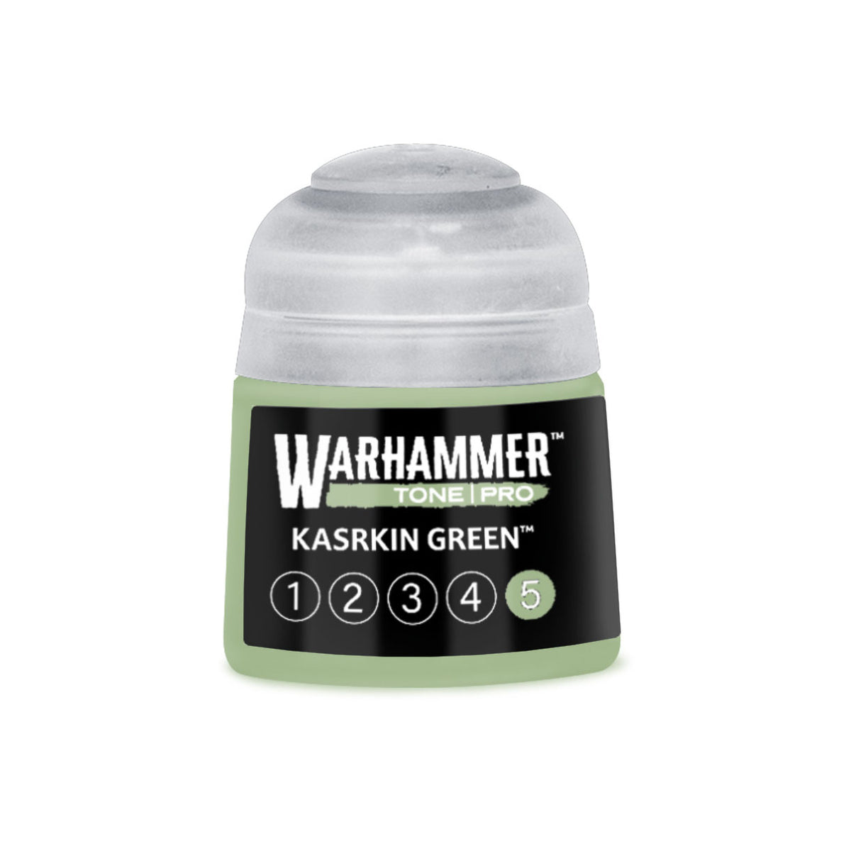 Warhammer Tone Pro: Kasrkin Green 5 12ml – individual pot