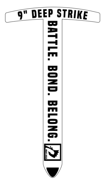 MMG: Deep Strike 9" Measuring Guage - Mighty Melee Games