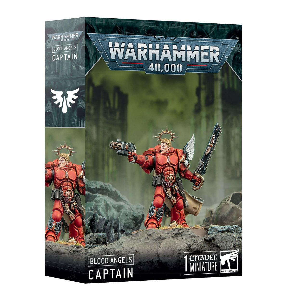BLOOD ANGELS CAPTAIN - Mighty Melee Games