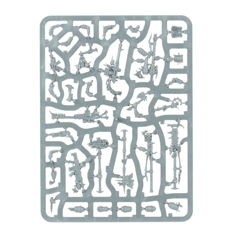 NECROMUNDA: CAWDOR WEAPONS & UPGRADES - Mighty Melee Games