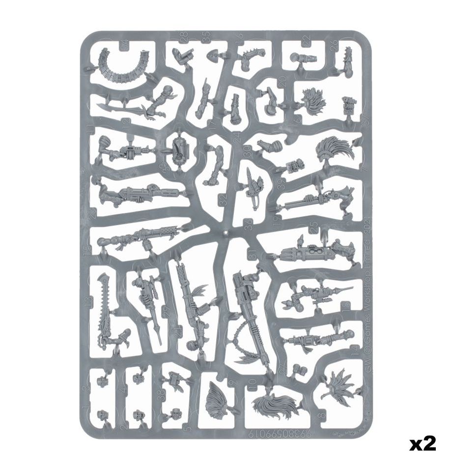 NECROMUNDA: ESCHER WEAPONS & UPGRADES - Mighty Melee Games