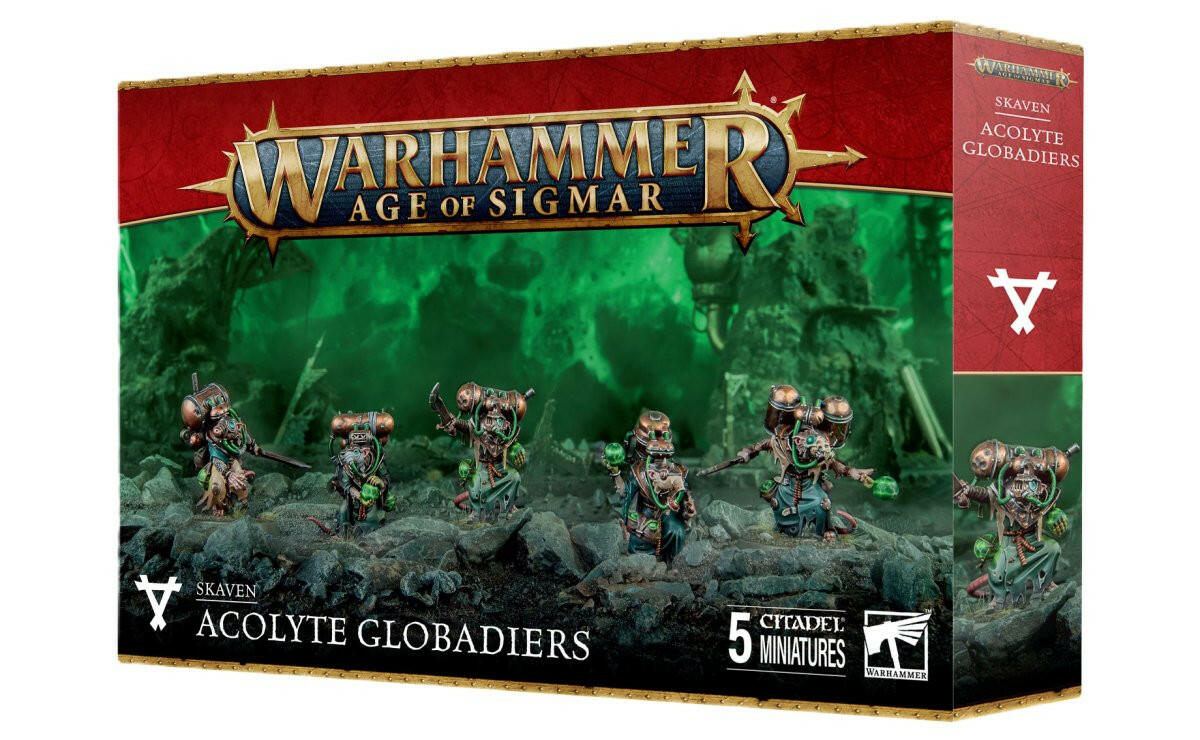 SKAVEN: ACOLYTE GLOBADIERS - Mighty Melee Games