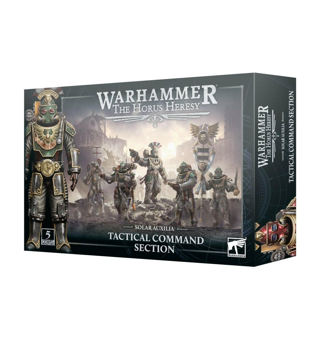 SOLAR AUXILIA: TACTICAL COMMAND SECTION - Mighty Melee Games