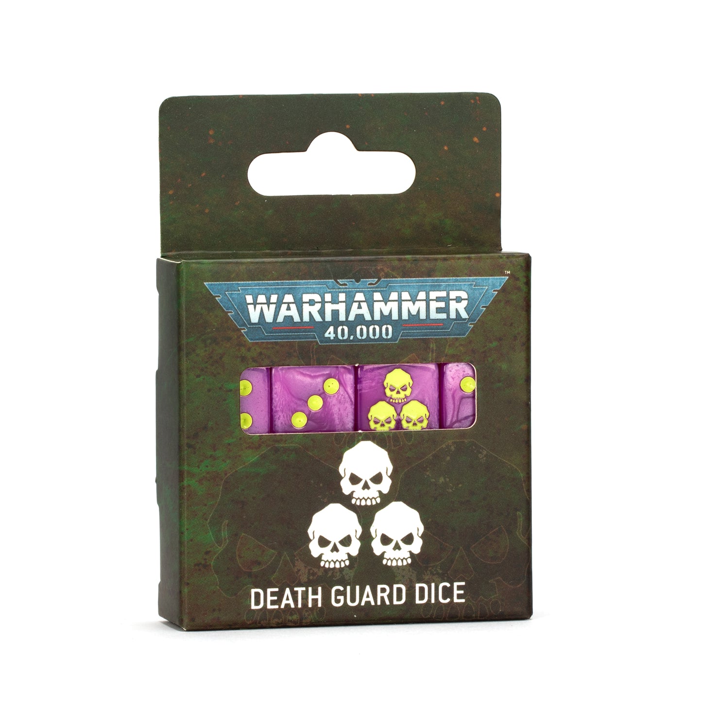 WARHAMMER 40000: DEATH GUARD DICE SET - Mighty Melee Games