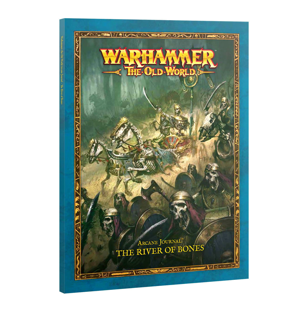 Arcane Journal: The River of Bones book cover for Warhammer: The Old World.