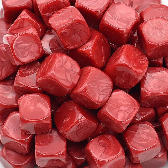 MIGHTY D6: RED 16MM DICE (10pack) - Mighty Melee Games