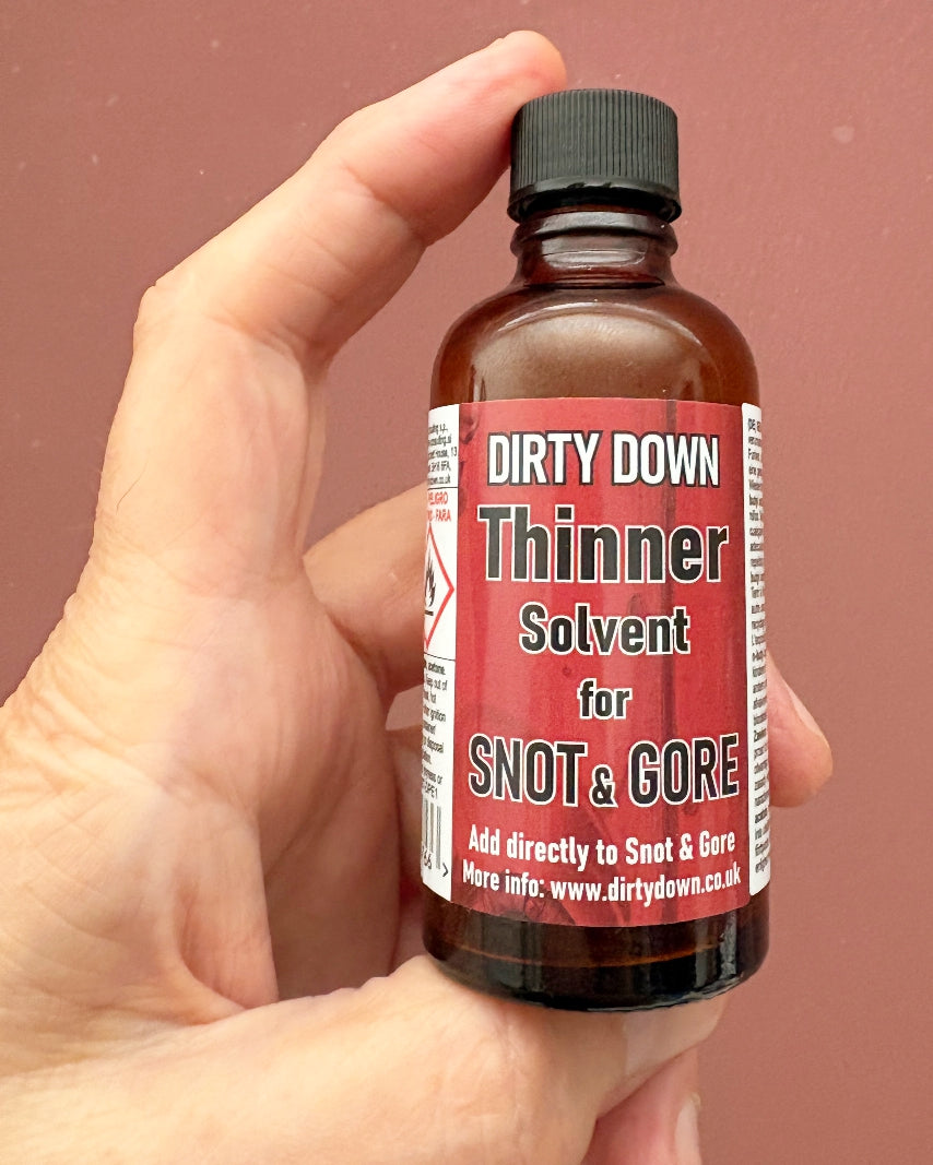 Dirty Down Thinner Solvent for Snot and Gore 50ml at Mighty Melee Games