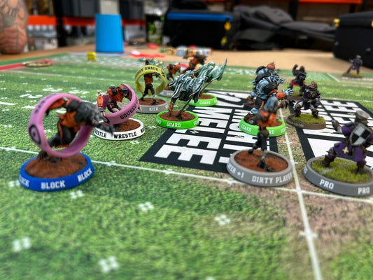 A Blood Bowl game at Mighty Melee