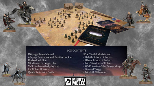 The Lord of the Rings: War of the Rohirrim – Battle of Edoras Starter Set Unveiled! - Mighty Melee Games