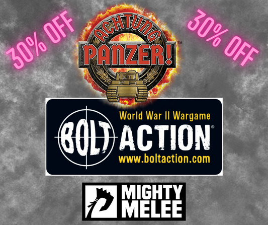 30% OFF ACHTUNG PANZER! and Bolt Action