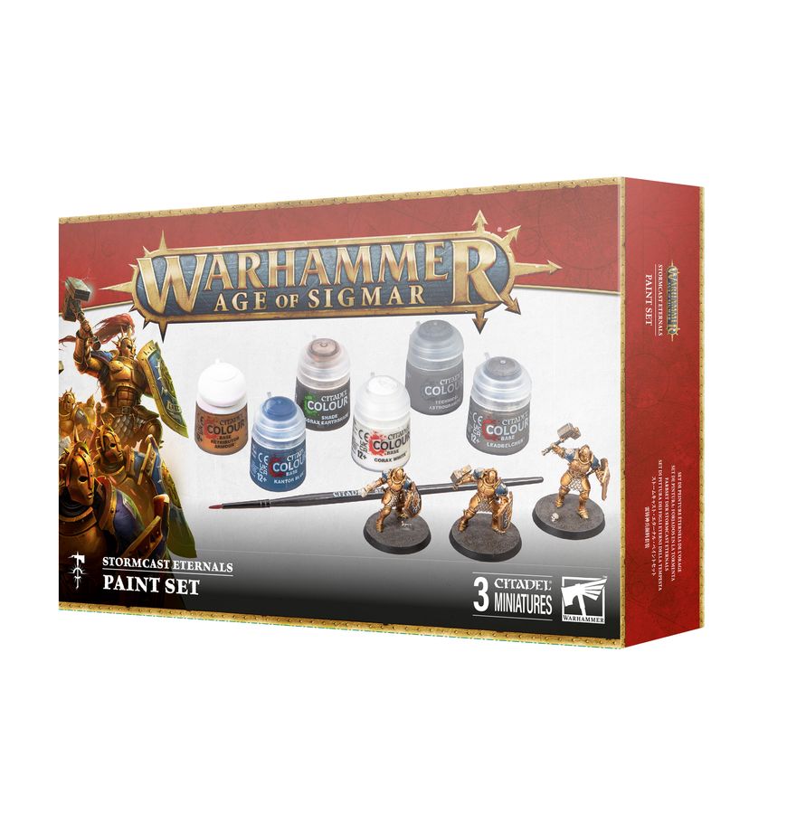 Age of Sigmar: Stormcast Eternals & Paint Set