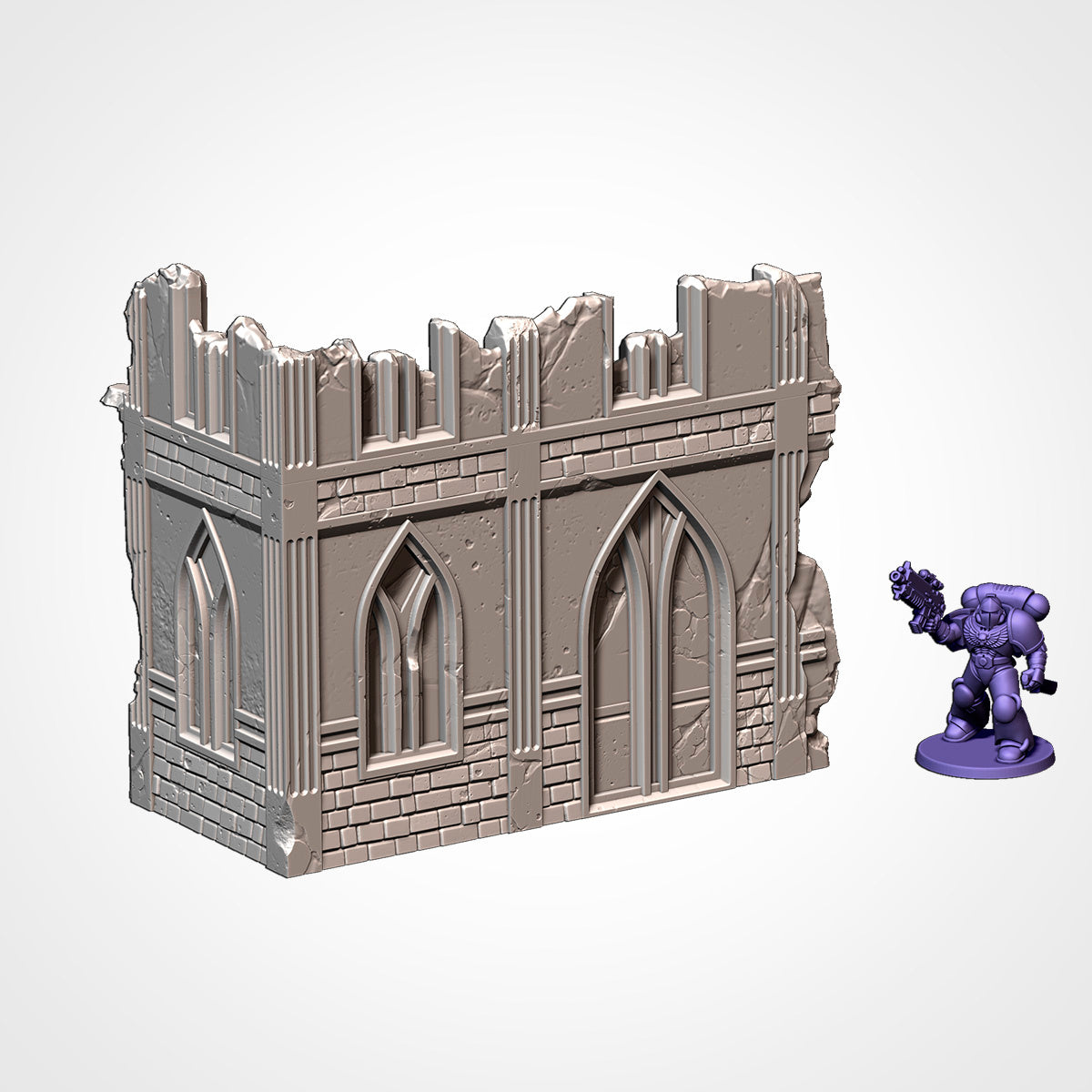 Txarli Classic Ruins Terrain Set - 3D Printed