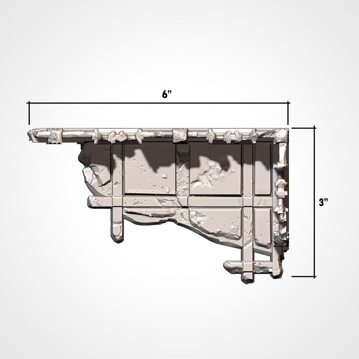 Txarli Classic Ruins Terrain Set - 3D Printed