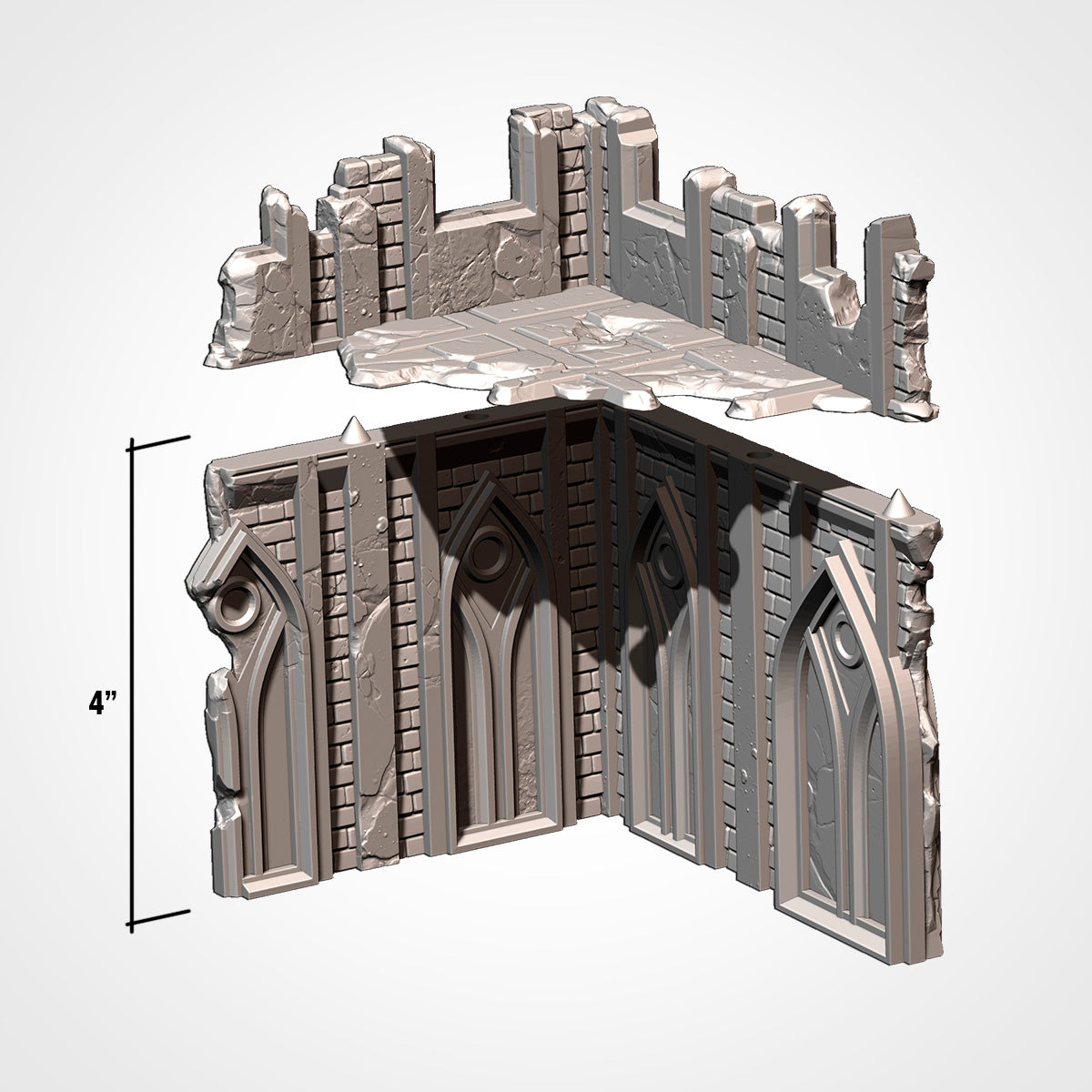 Txarli Classic Ruins Terrain Set - 3D Printed