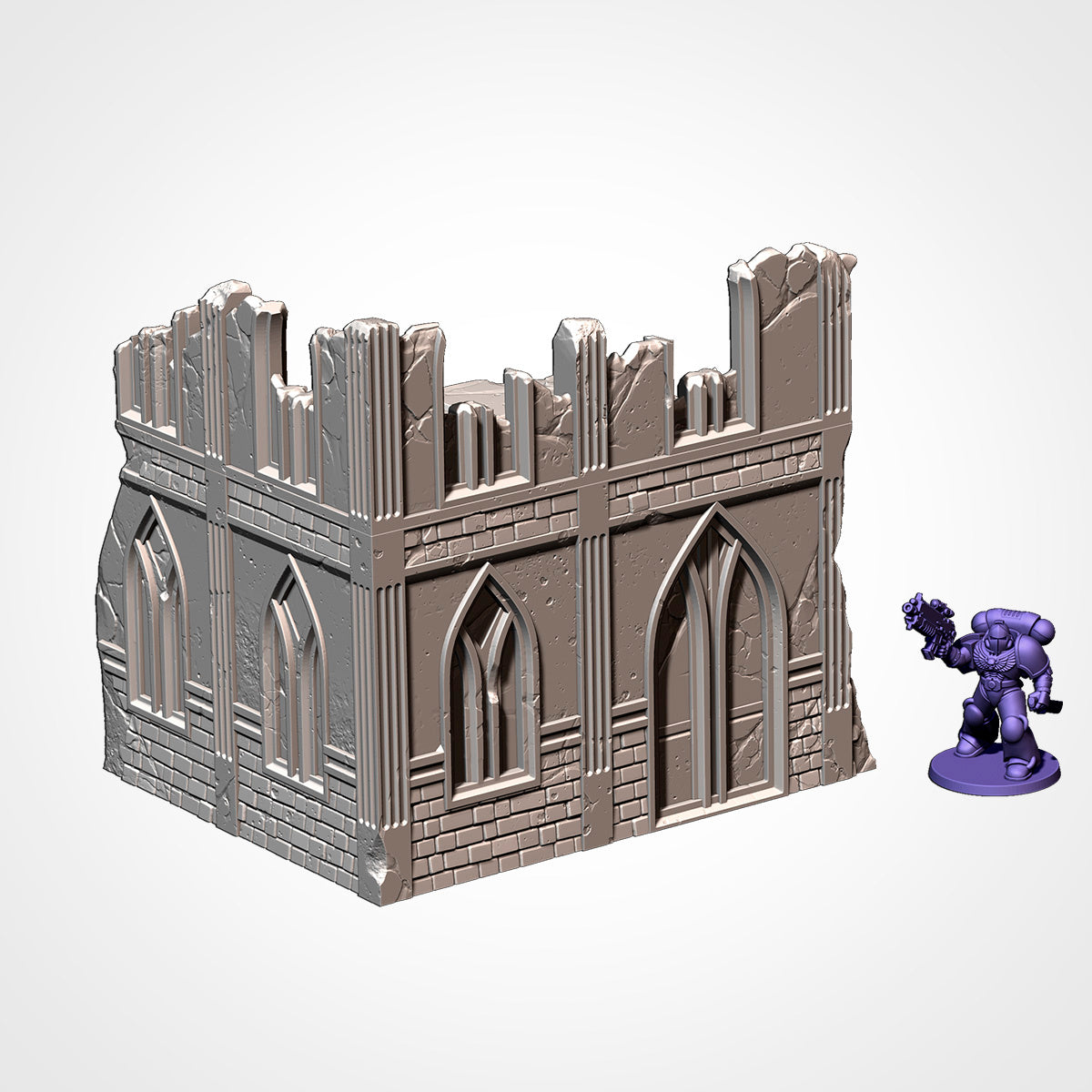 Txarli Classic Ruins Terrain Set - 3D Printed