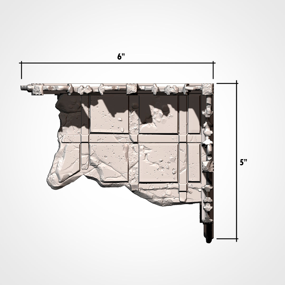 Txarli Classic Ruins Terrain Set - 3D Printed