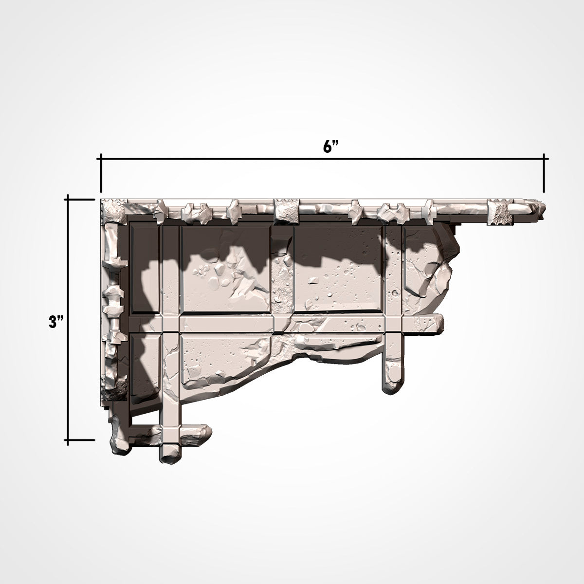 Txarli Classic Ruins Terrain Set - 3D Printed