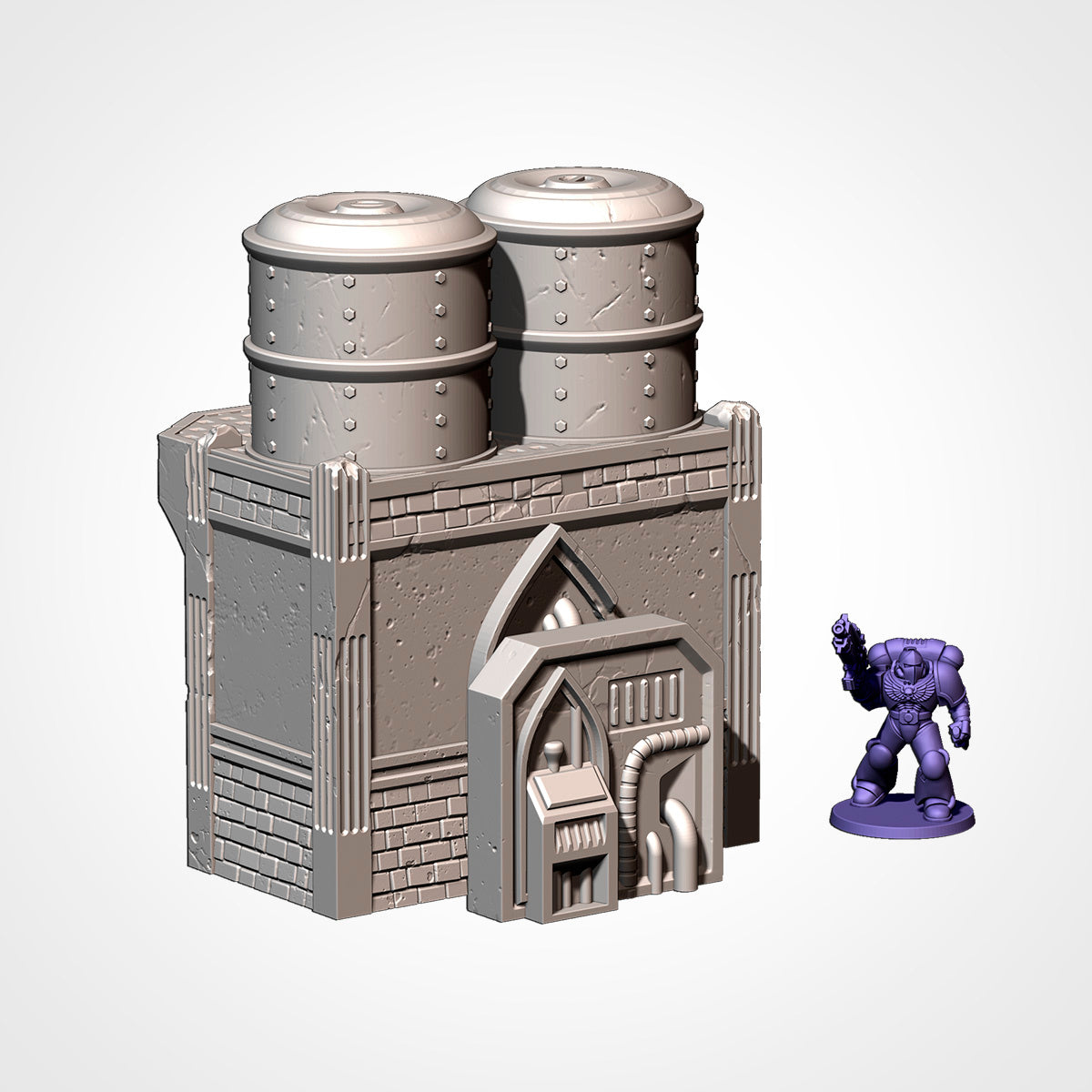 Txarli Classic Ruins Terrain Set - 3D Printed