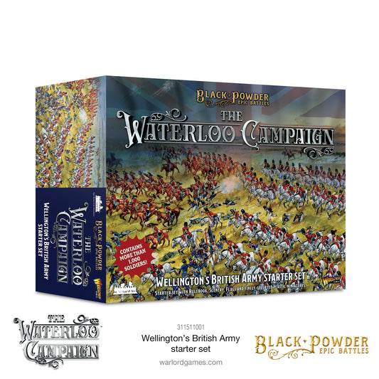 Black Powder Epic Battles: Waterloo - British Starter Set - Mighty Melee Games