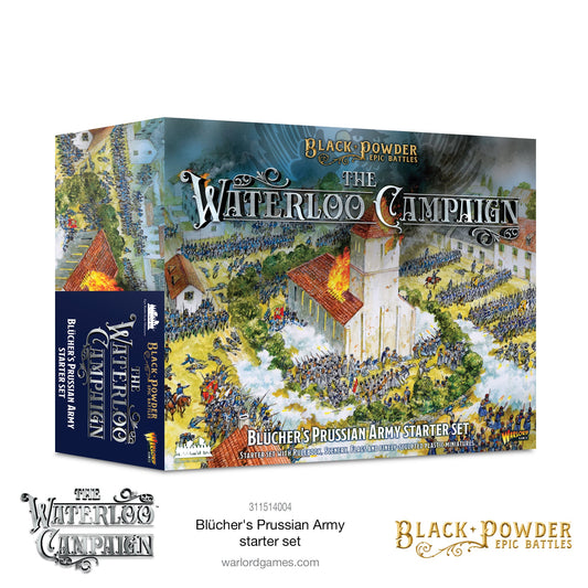 Black Powder Epic Battles: Waterloo - Blücher's Prussian Army starter set - Mighty Melee Games