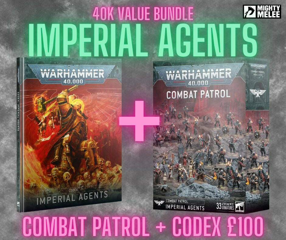 40K VALUE BUNDLE: IMPERIAL AGENTS - Mighty Melee Games