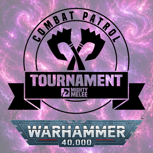 Warhammer 40K Combat Patrol event at Mighty Melee Games