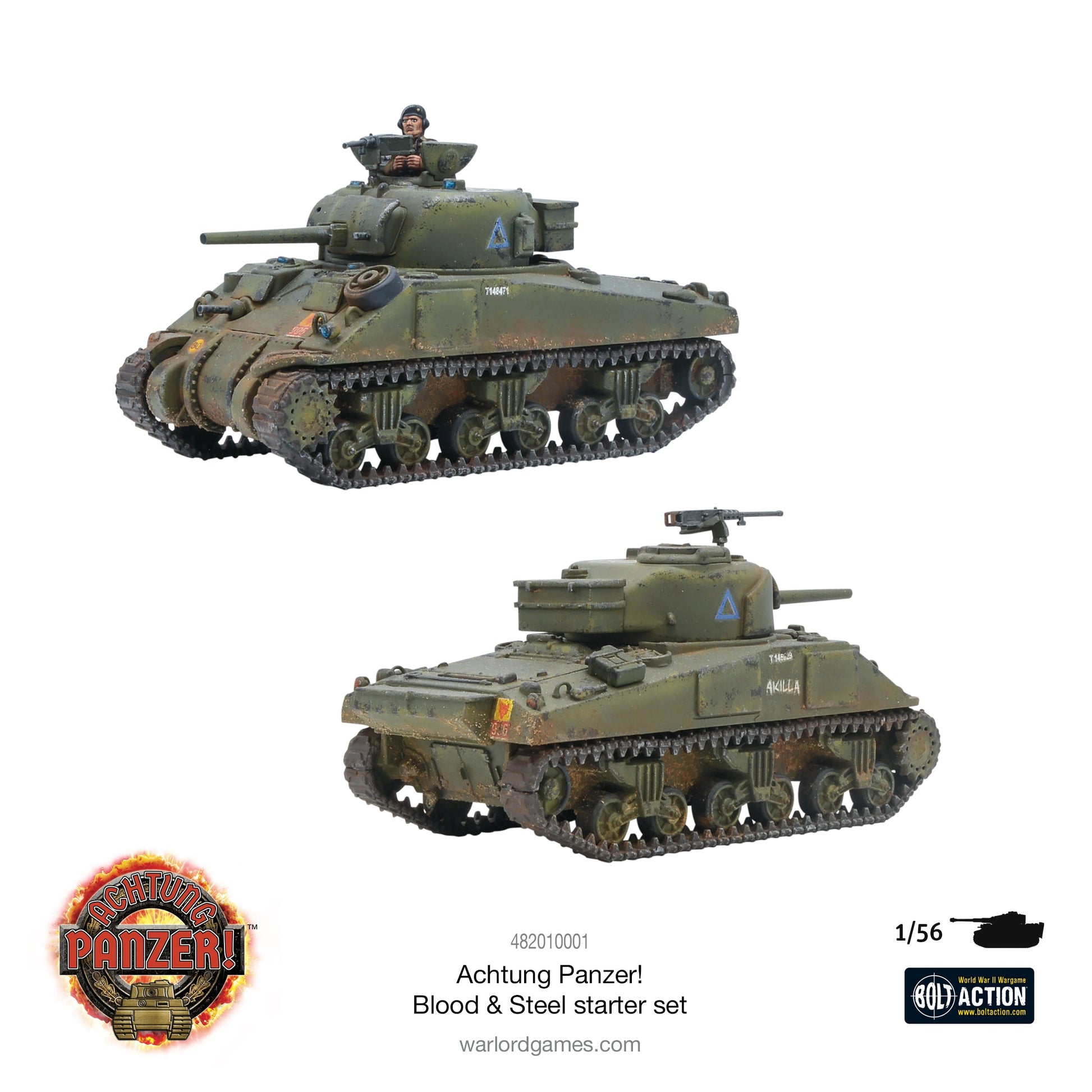 Achtung Panzer! Blood & Steel starter set - Mighty Melee Games
