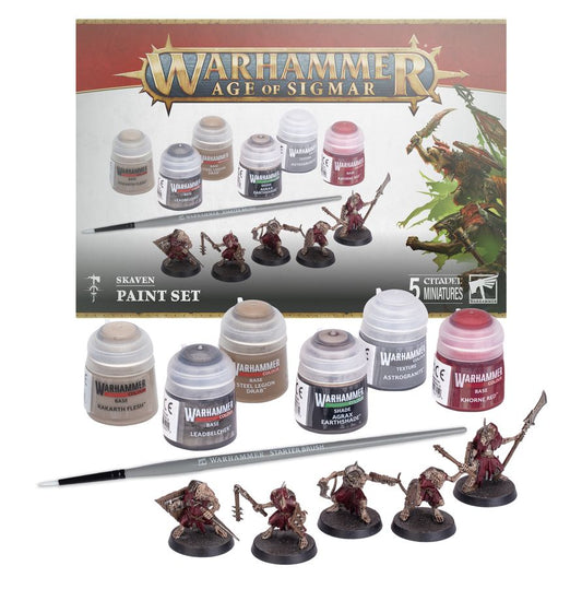 AGE OF SIGMAR: SKAVEN & PAINT SET