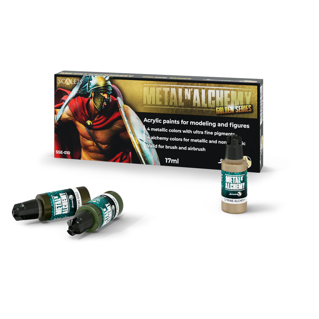 Metal n' Alchemy: Golden Series Paint Set