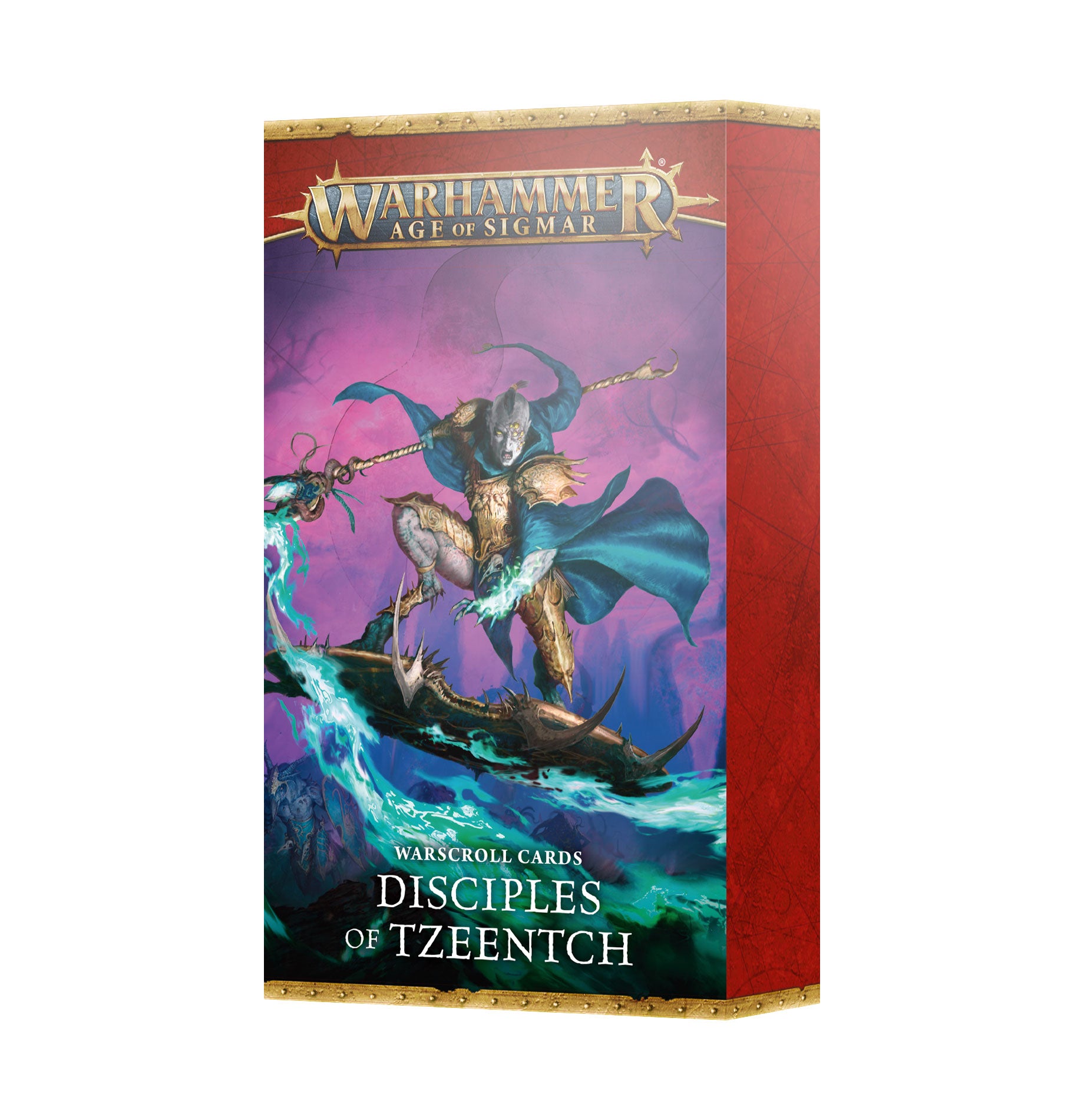 WARSCROLL CARDS: DISCIPLES  TZEENTCH - Mighty Melee Games