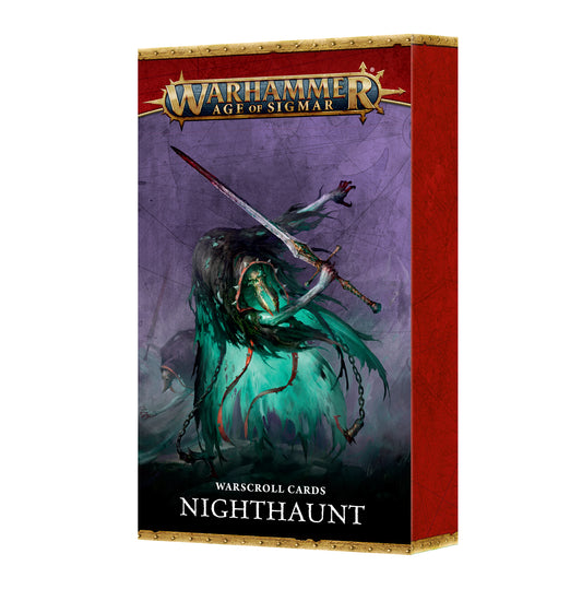 WARSCROLL CARDS: NIGHTHAUNT (ENGLISH) - Mighty Melee Games
